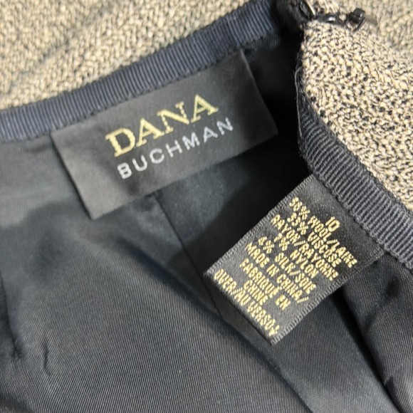 Dana Buchman Tweed Blazer + Skirt Set | Vintage Co-ord - Picture 7 of 7